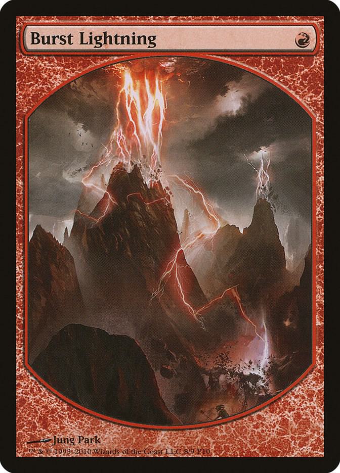 Burst Lightning 8/9 (Magic Player Rewards)  - Textless