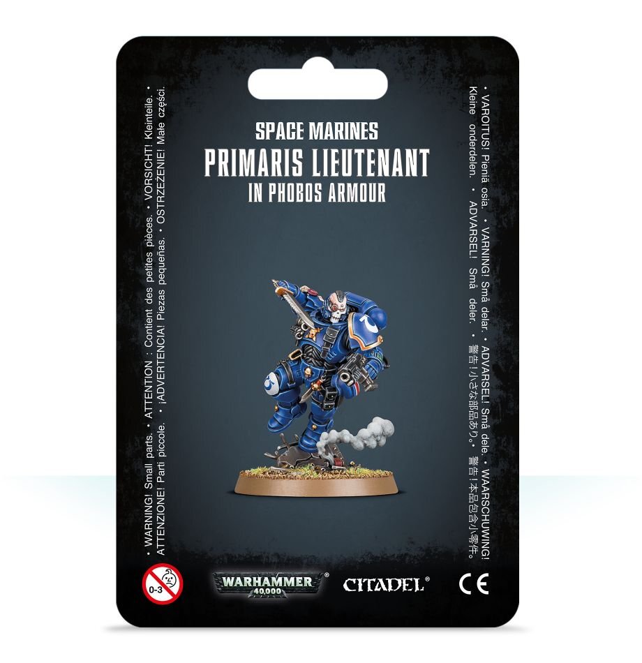 Space Marines - Primaris Lieutenant In Reiver Armour 48-64 - Good Games