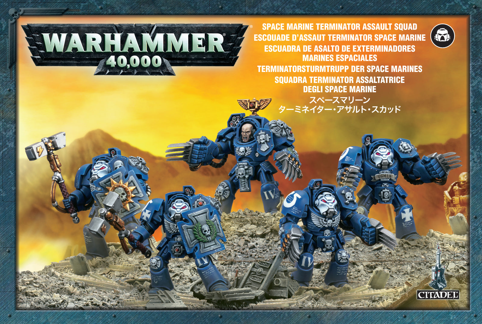 Space Marines - Terminator Assault Squad (48-34) - Good Games