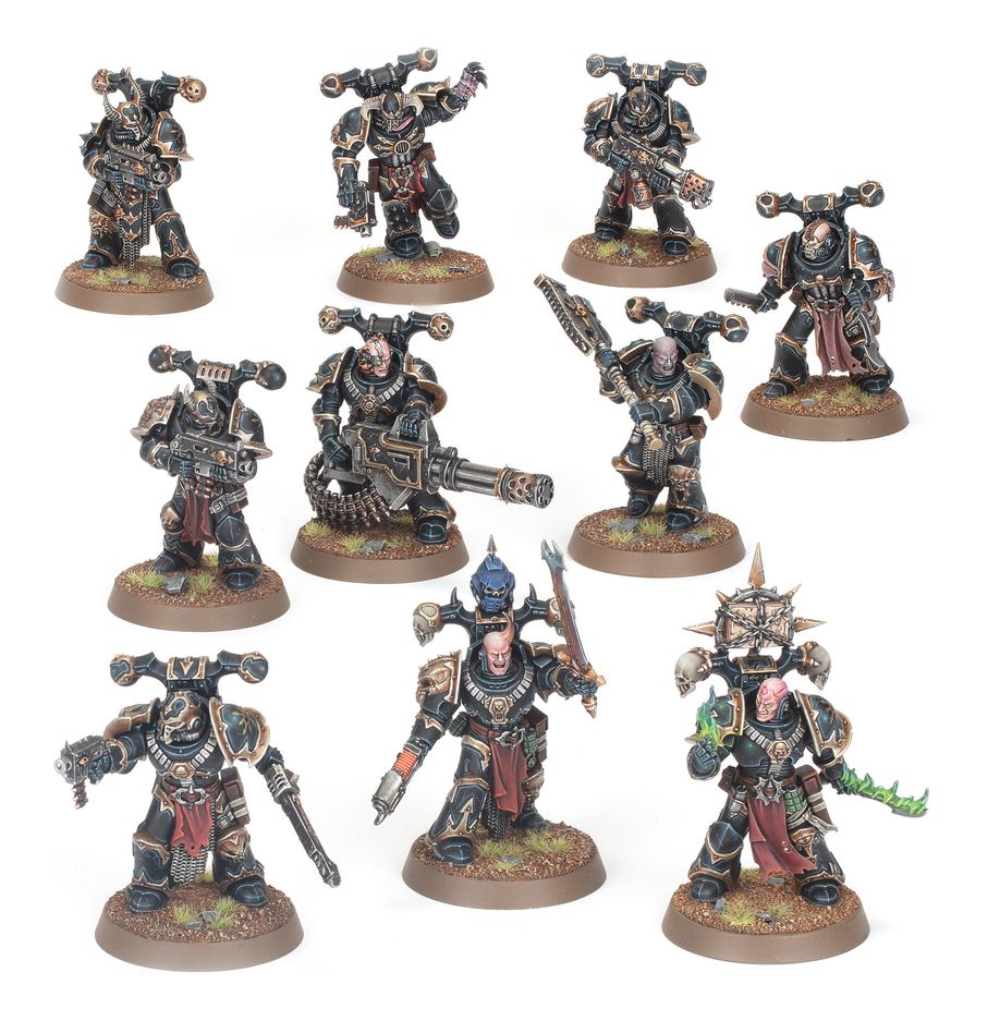 Chaos Space Marines: Legionaries (43-105)