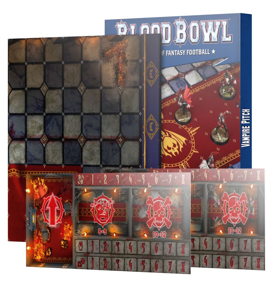 Blood Bowl - Vampire Team Pitch & Dugouts - Good Games