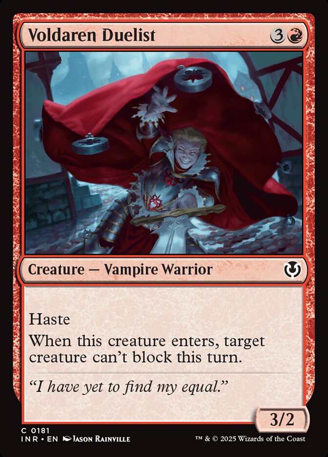 Voldaren Duelist 181/287 (Innistrad Remastered)  - Foil