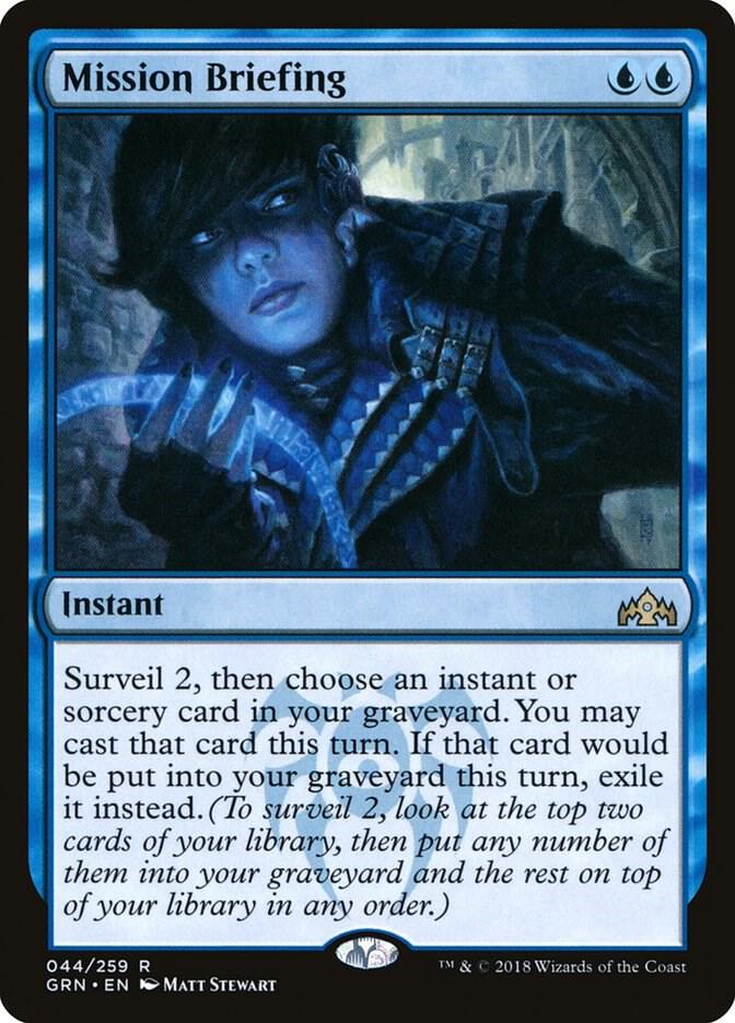Mission Briefing 44/259 (Guilds of Ravnica)  - Foil