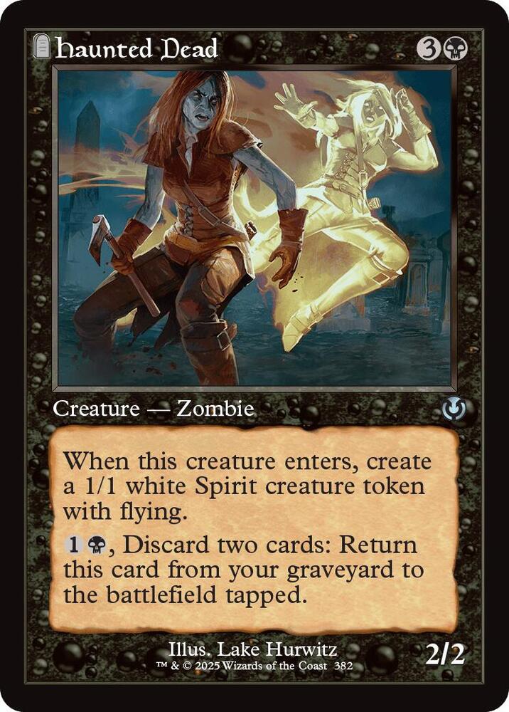 Haunted Dead 382/287 (Innistrad Remastered)  - Retro Foil