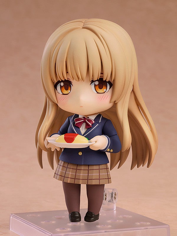 Nendoroid Mahiru with a specific accessory like a cleaning tool or food
