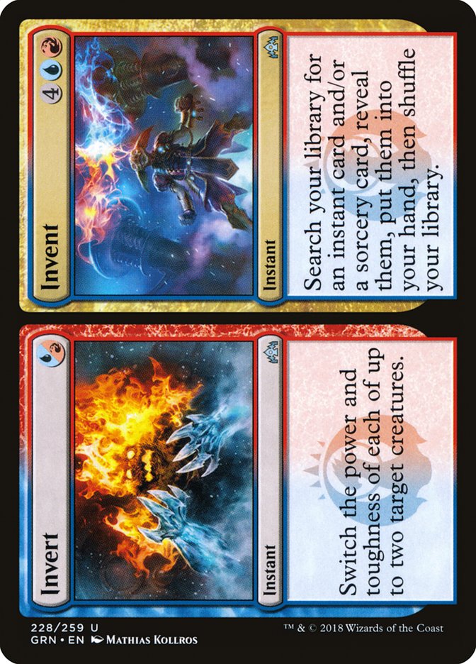Invert // Invent 228/259 (Guilds of Ravnica) 