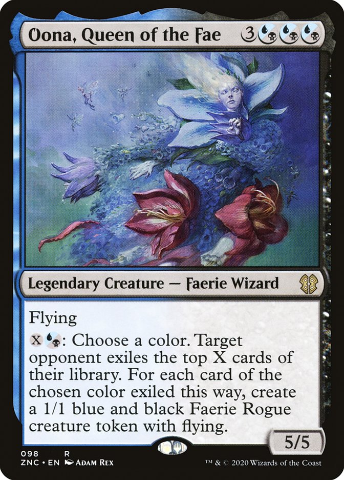 Oona, Queen of the Fae 98 (Commander: Zendikar Rising) 