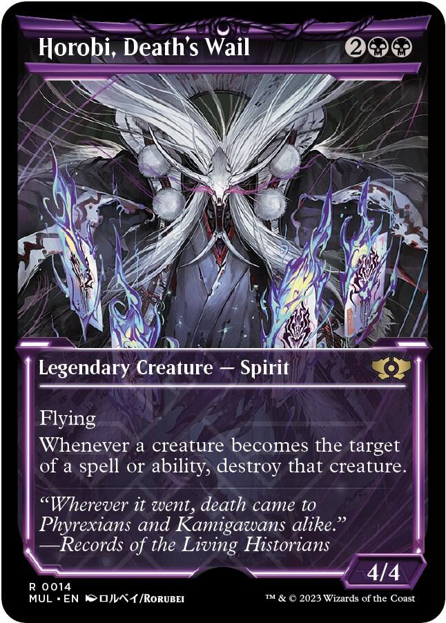 Horobi, Death's Wail 14/65 (March of the Machine: Multiverse Legends)  - Showcase Foil
