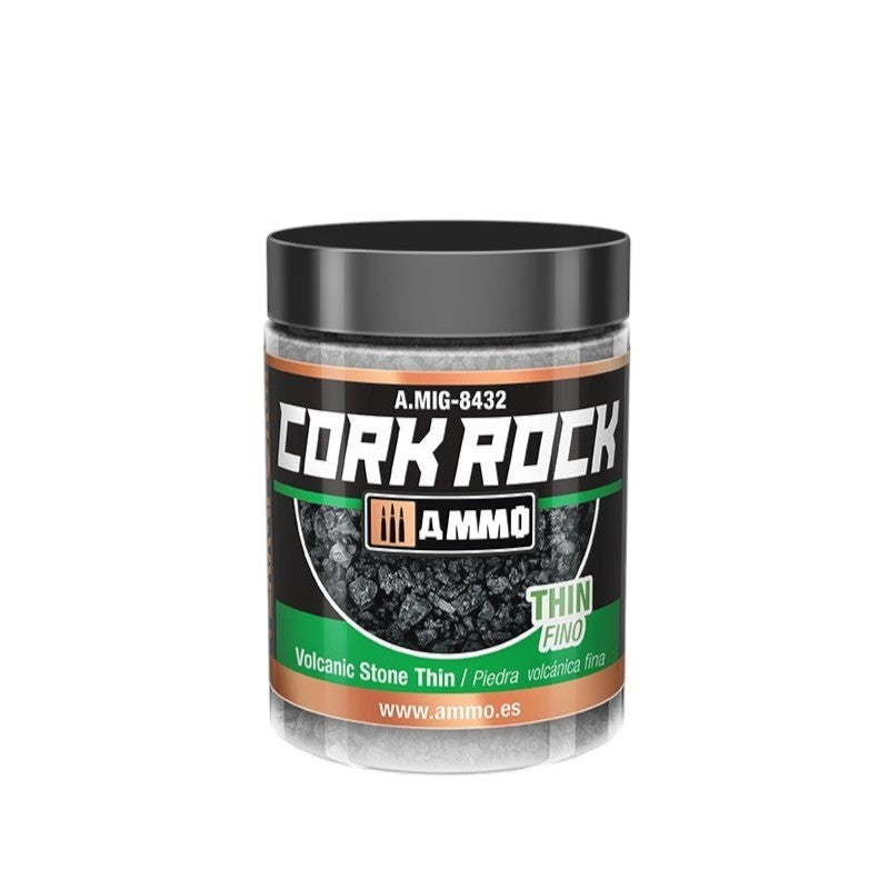Ammo by MIG - Dioramas Terraform Cork Rock 100ml - Volcanic Rock Thin - Good Games