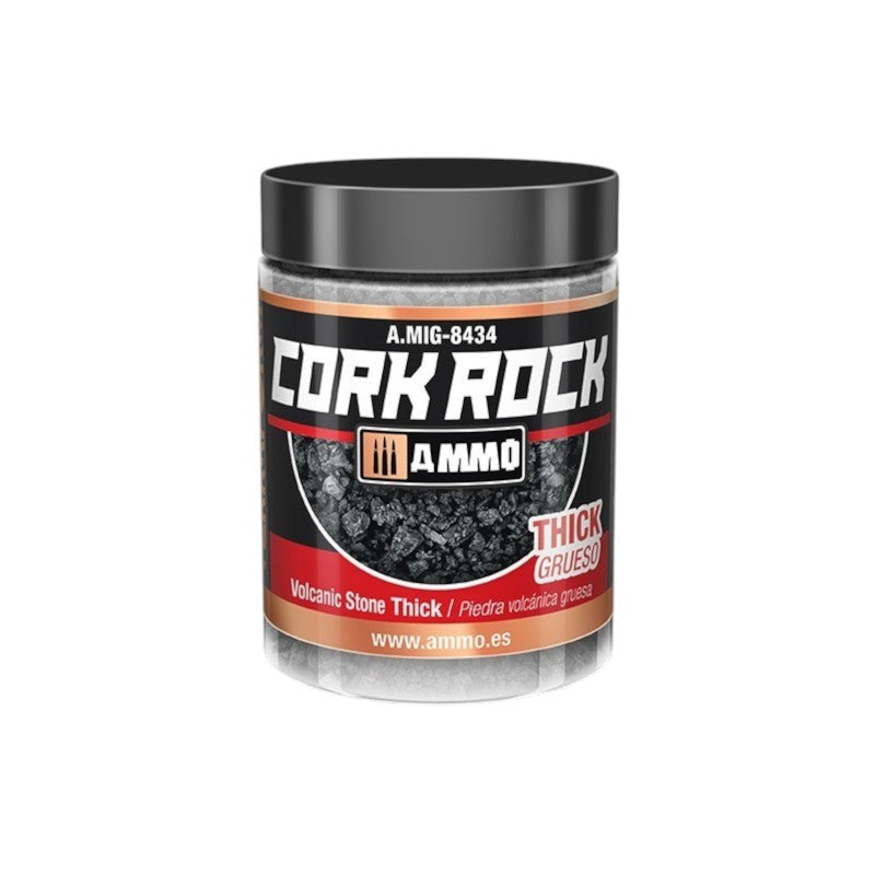 Ammo by MIG - Dioramas Terraform Cork Rock 100ml - Volcanic Rock Thick - Good Games
