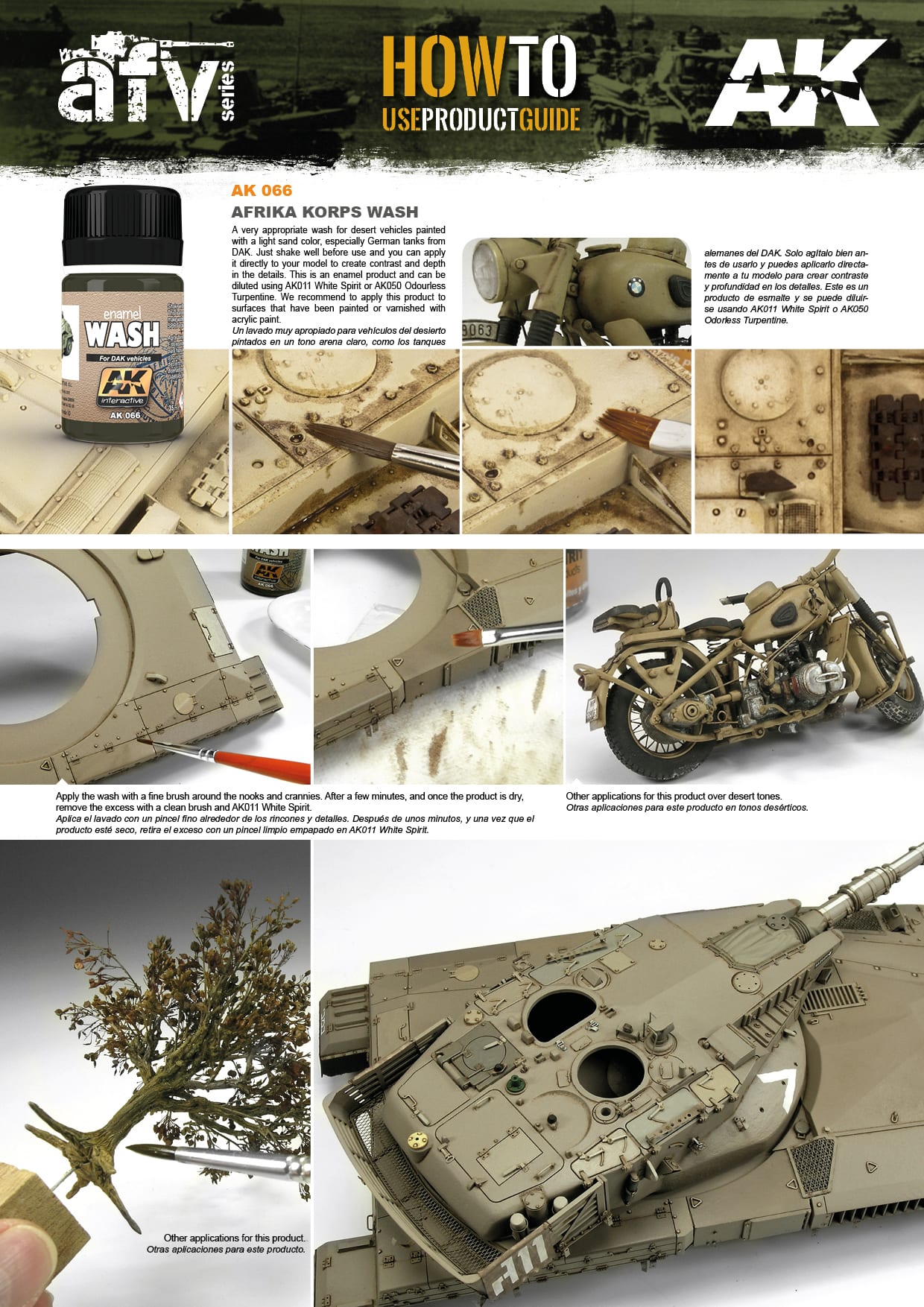 AK Interactive Africa Korps Vehicles Wash 35ml - Good Games