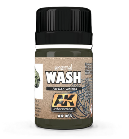 AK Interactive Africa Korps Vehicles Wash 35ml - Good Games