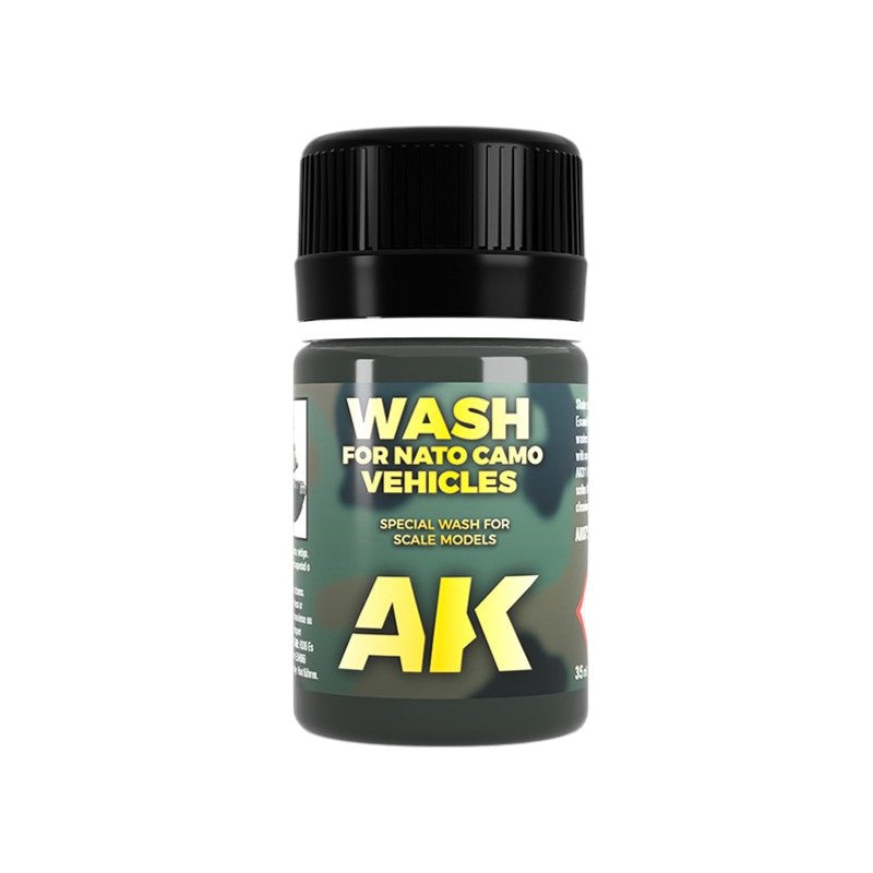 AK Interactive Weathering Enamel Wash for Nato Tanks 35ml - Good Games