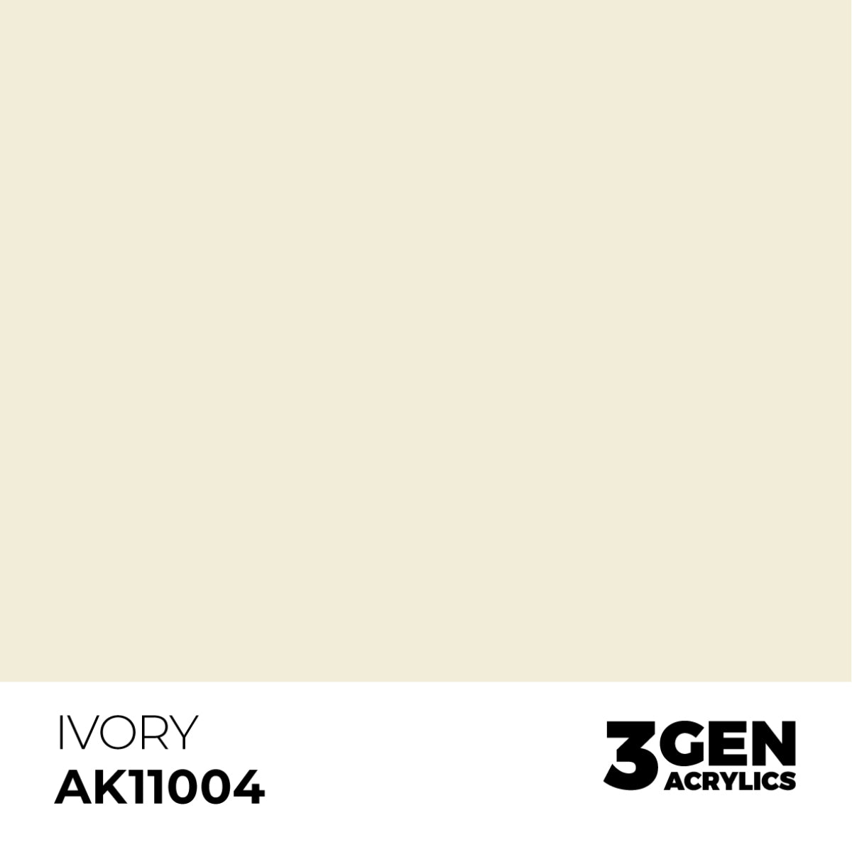 AK Interactive 3 Gen Acrylic Modeling Colour 17ml - Ivory - Good Games