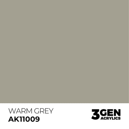 AK Interactive 3 Gen Acrylic Modeling Colour 17ml - Warm Grey - Good Games