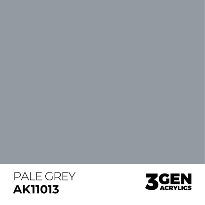AK Interactive 3 Gen Acrylic Modeling Colour 17ml - Pale Grey - Good Games