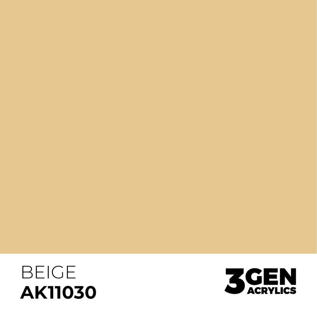 AK Interactive 3 Gen Acrylic Modeling Colors 17ml - Beige - Good Games