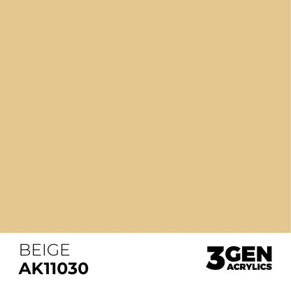 AK Interactive 3 Gen Acrylic Modeling Colors 17ml - Beige - Good Games