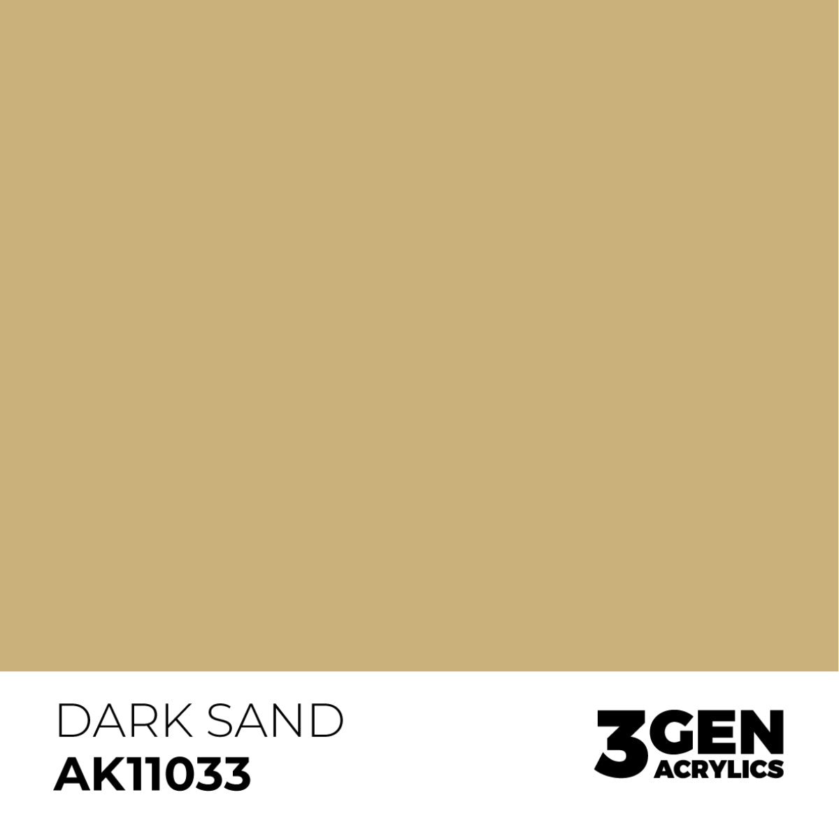 AK Interactive 3 Gen Acrylic Modeling Colors 17ml - Dark Sand - Good Games