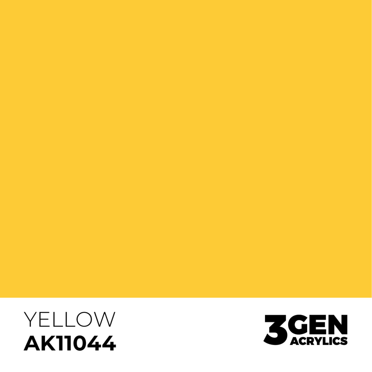 AK Interactive 3 Gen Acrylic Modeling Colour 17ml - Yellow - Good Games