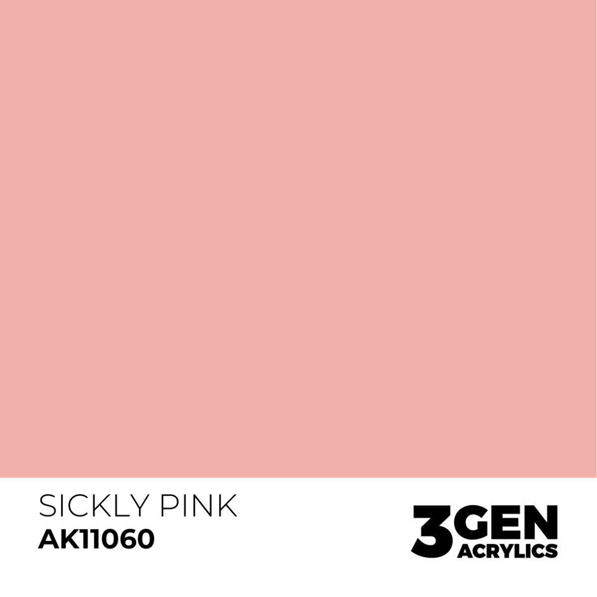 AK Interactive 3 Gen Acrylic Modeling Colour 17ml - Sickly Pink - Good Games