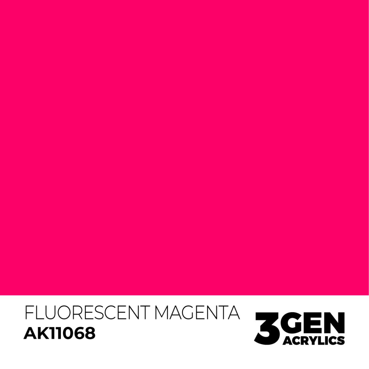 AK Interactive 3 Gen Acrylic Paint 17ml - Fluorescent Magenta - Good Games