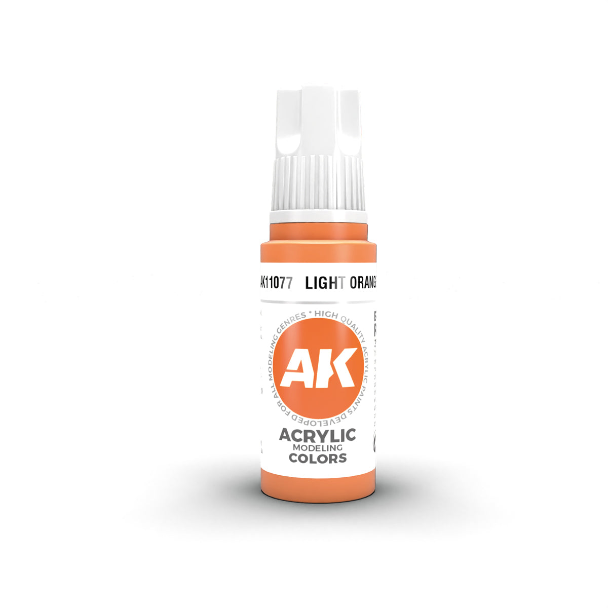 AK Interactive 3 Gen Acrylic Paint 17ml - Light Orange - Good Games