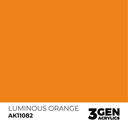 AK Interactive 3 Gen Acrylic Modeling Colors 17ml - Luminous Orange - Good Games