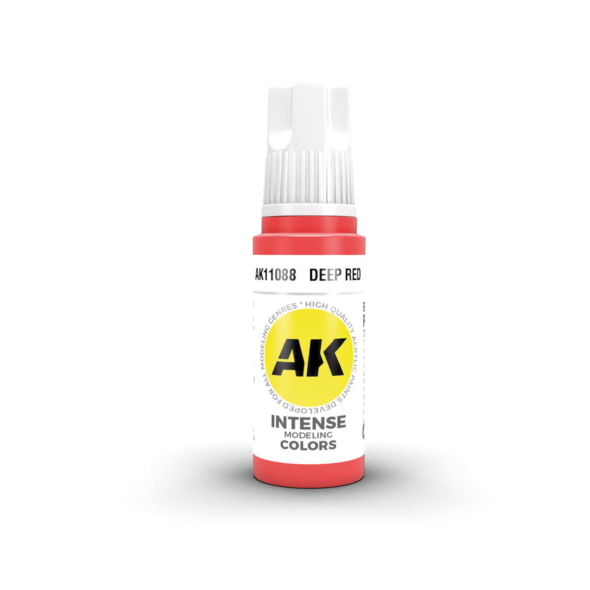 AK Interactive 3 Gen Acrylics Modelling Paint 17ml - Deep Red - Good Games
