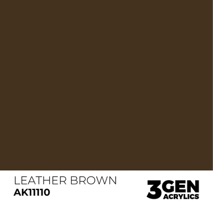 AK Interactive 3 Gen Acrylic Modeling Colors 17ml - Leather Brown - Good Games