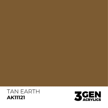 AK Interactive 3 Gen Acrylic Modeling Colour 17ml - Tan Earth - Good Games