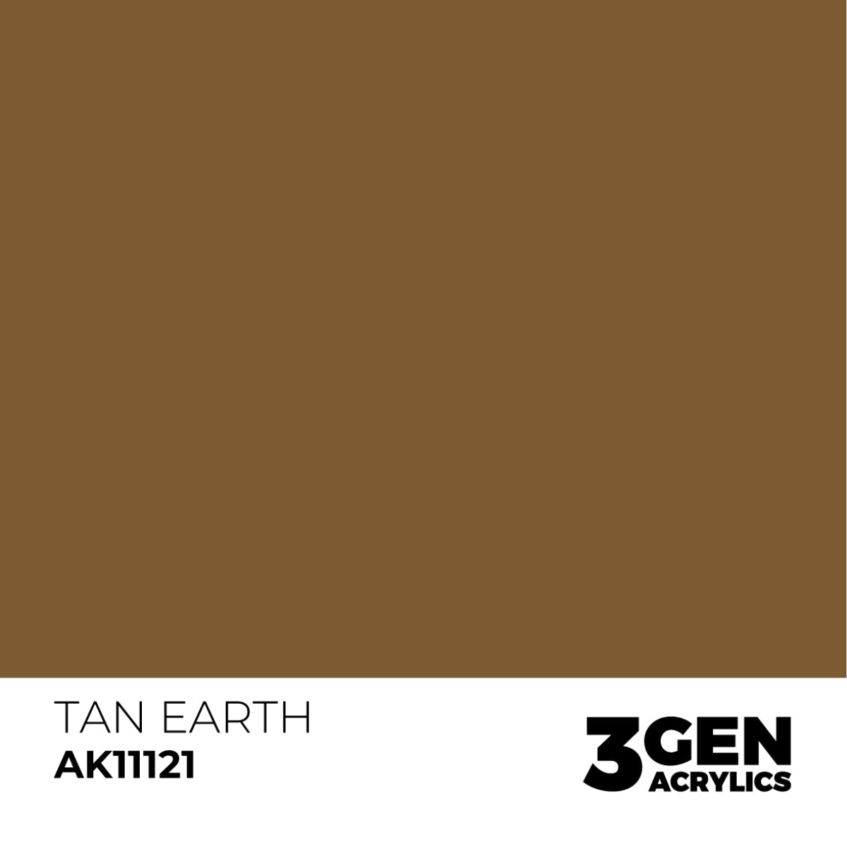 AK Interactive 3 Gen Acrylic Modeling Colour 17ml - Tan Earth - Good Games
