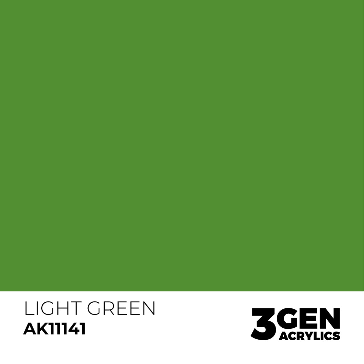 AK Interactive 3 Gen Acrylics 17ml - Light Green - Good Games