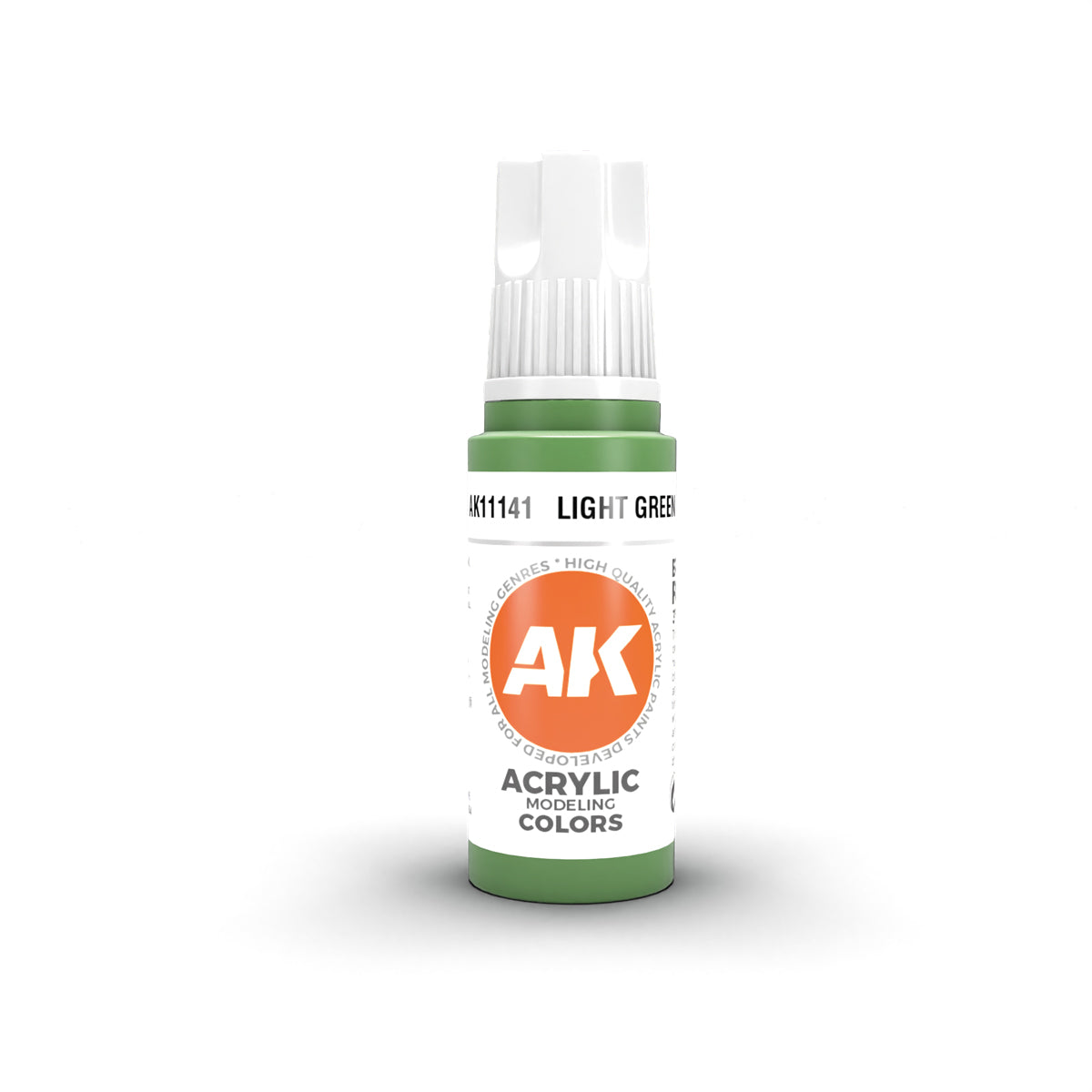 AK Interactive 3 Gen Acrylics 17ml - Light Green - Good Games