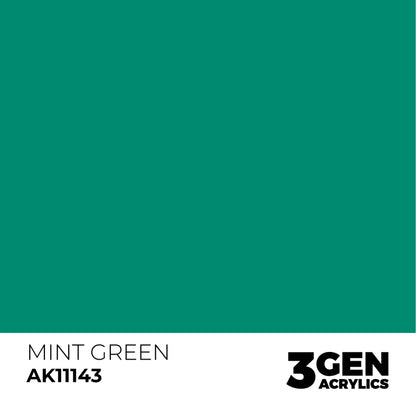 AK Interactive 3 Gen Acrylics Modelling Paint 17ml - Mint Green - Good Games