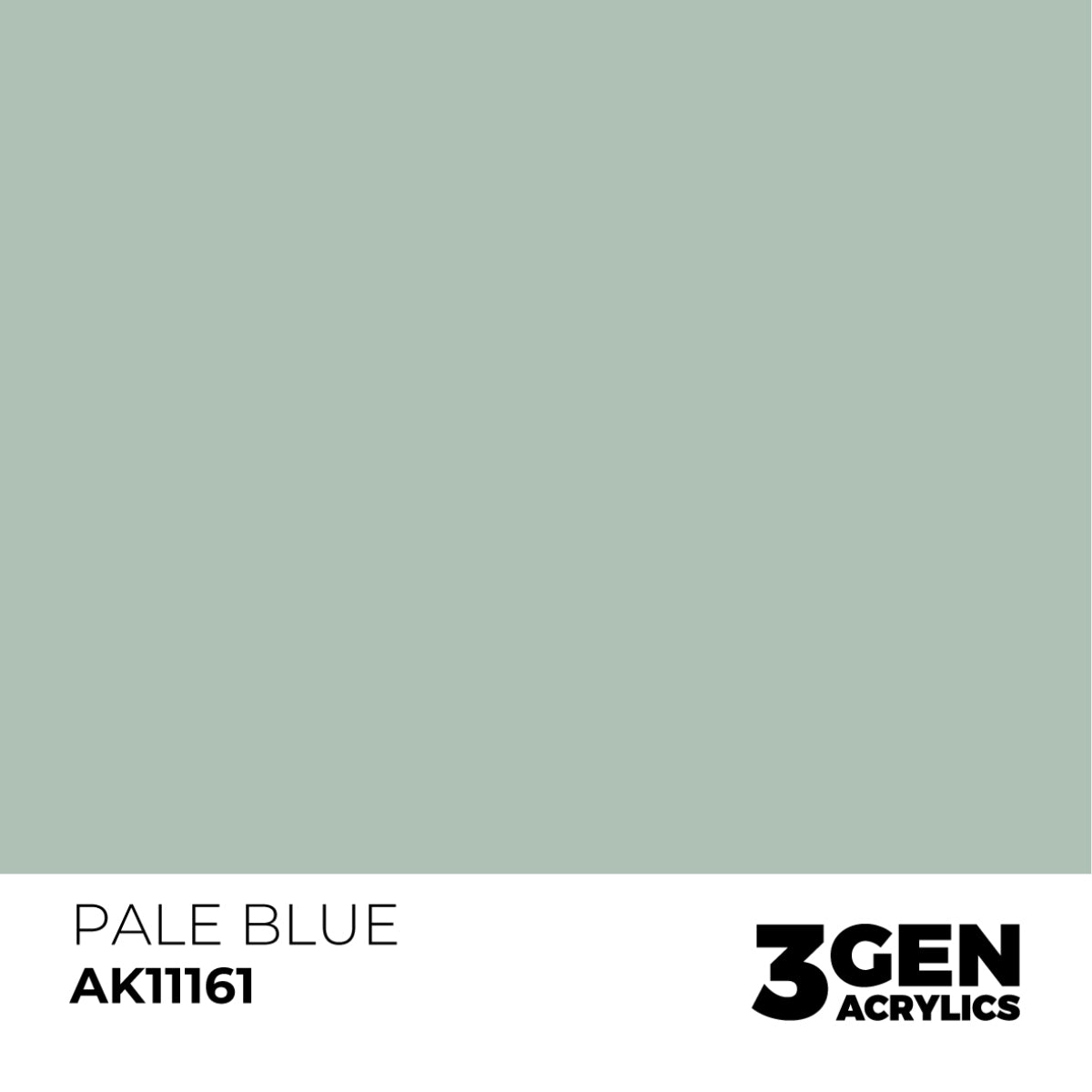 AK Interactive 3 Gen Acrylics Modelling Paint 17ml - Pale Blue - Good Games
