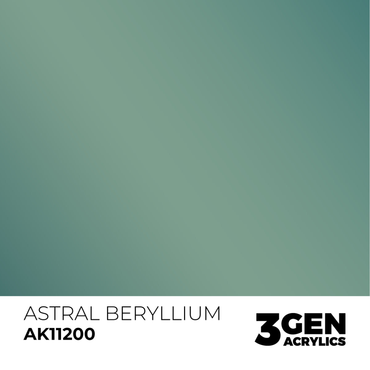 AK Interactive 3 Gen Acrylic Paint 17ml - Astral Beryllium - Good Games
