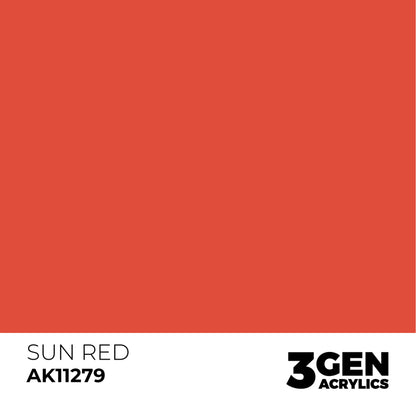 AK Interactive Colour Punch 17ml - Sun Red - Good Games