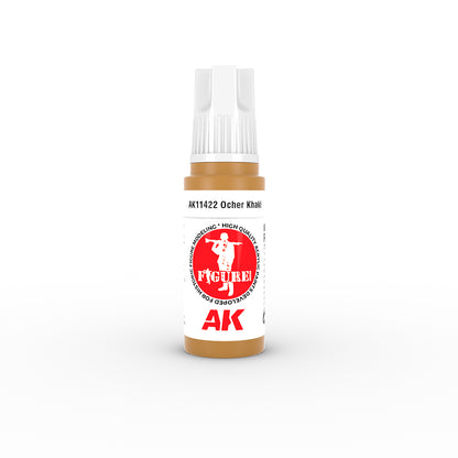 AK Interactive AK11422 Ocher Khaki acrylic model paint bottle