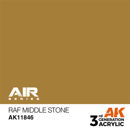 RAF Middle Stone, a light brown paint colour swatch