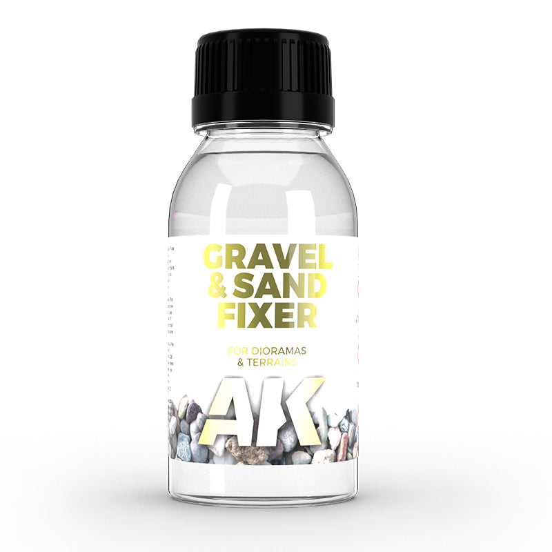 AK Interactive Auxiliaries Gravel and Sand Fixer - Good Games
