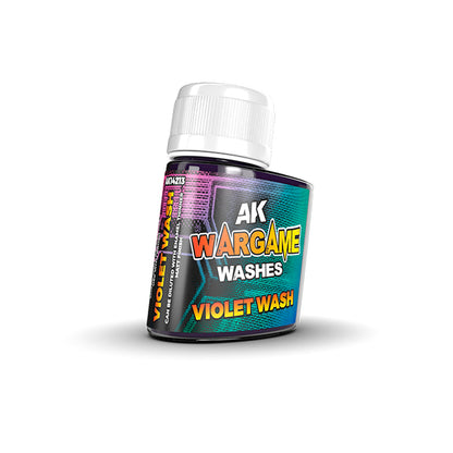 AK Interactive Wargame Washes Paint 35ml - Violet Wash - Good Games