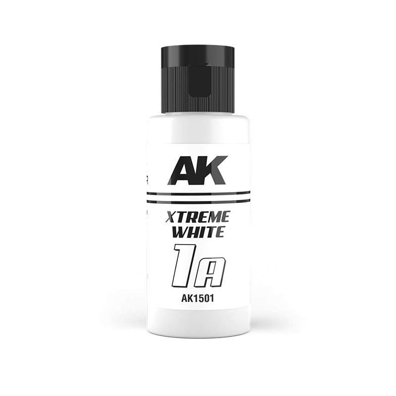 AK Interactive Xtreme White and Robot White Dual Exo Acrylic Paint Set - Good Games