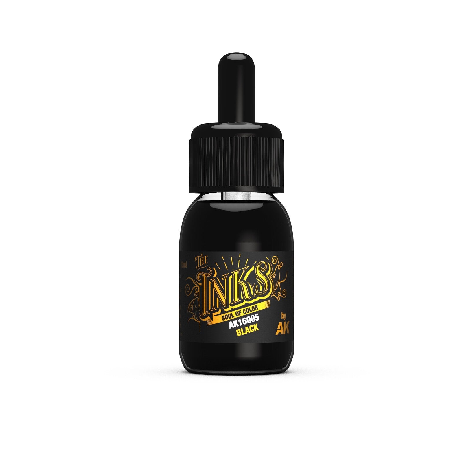 AK Interactive - The Inks - Black 30ml - Good Games