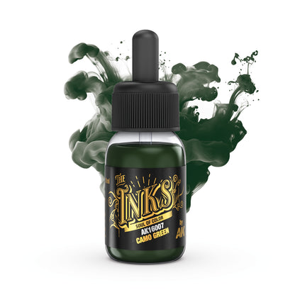 AK Interactive The Inks 30ml - Camo Green - Good Games