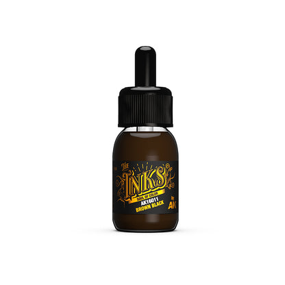 AK Interactive The Inks 30ml - Brown Black - Good Games