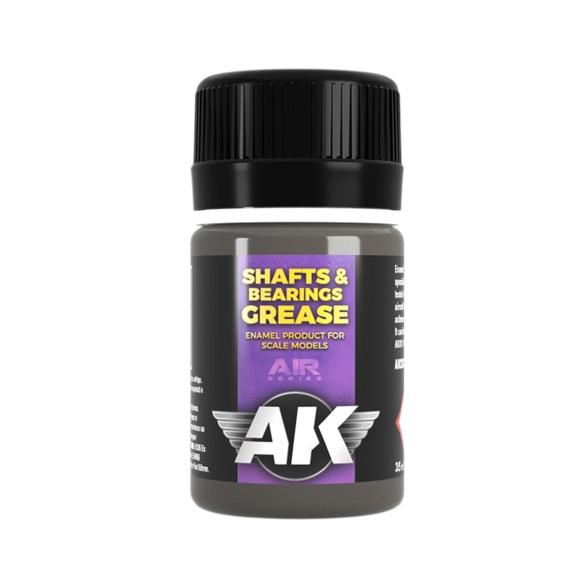 AK Interactive Weathering Enamel Wash for Shafts and Bearings 35 ml - Good Games