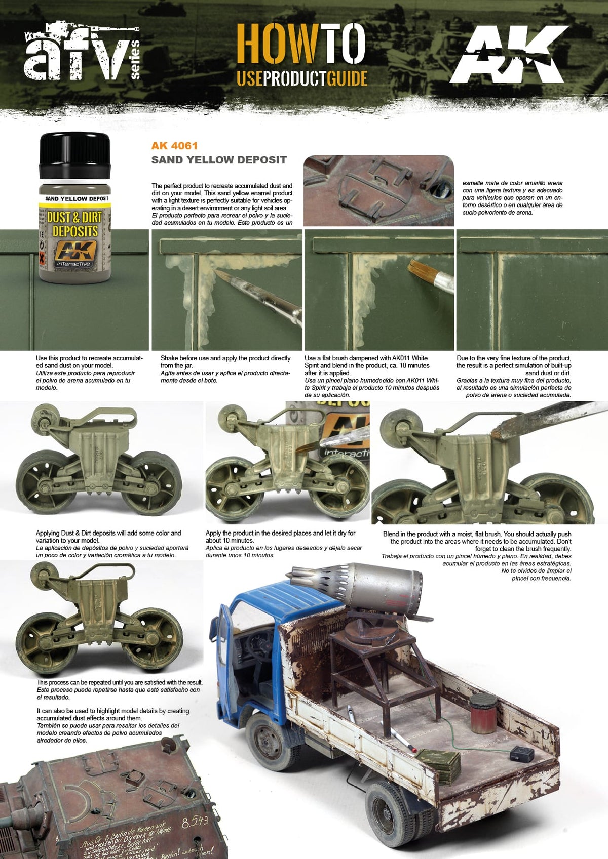 AK Interactive Sand Yellow Deposit 35ml - Good Games