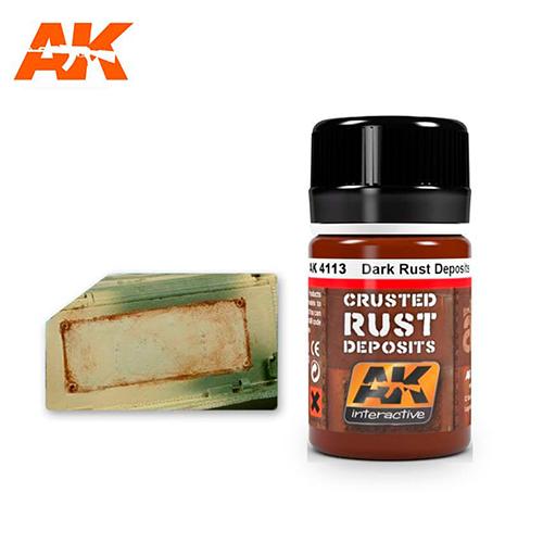 AK Interactive Weathering Products - Dark Rust Deposit
