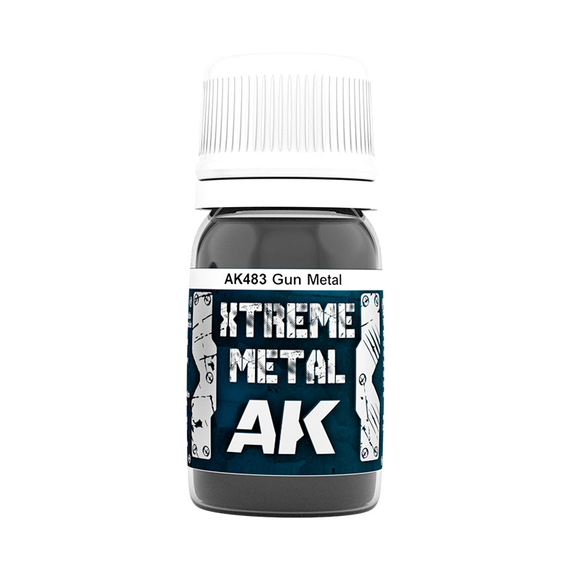 AK Interactive Xtreme Metallic Color 35ml - Gun Metal - Good Games